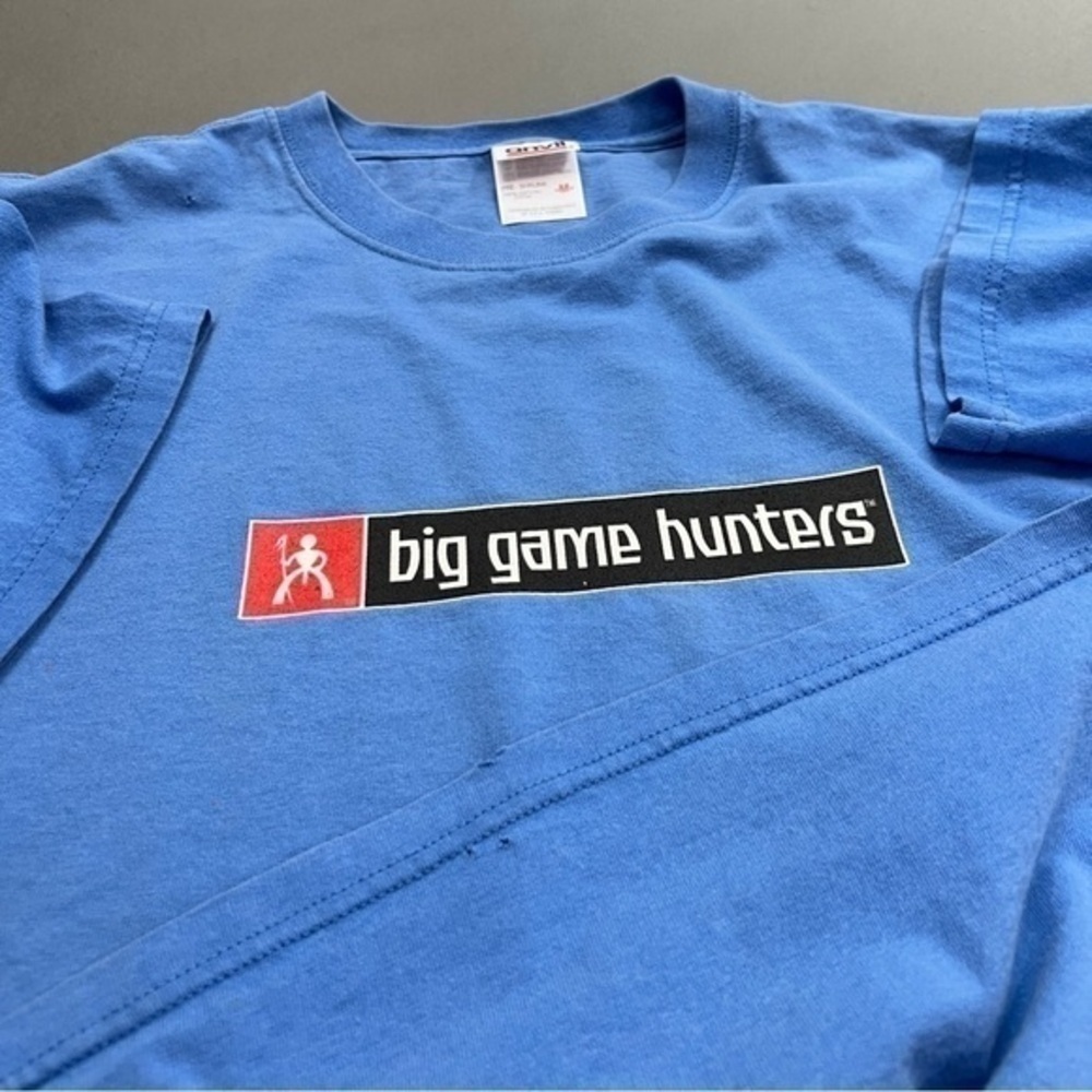 Vintage Y2K Big Game Hunters Tee Shirt - Picture 3 of 8